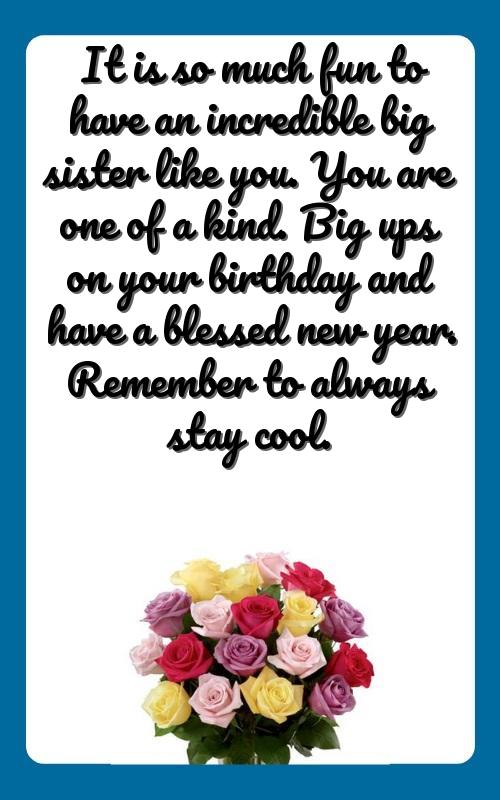 birthday sms for sister in hindi 140